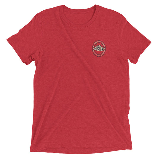 Magnolia & Elderflower Heart Tee - Red